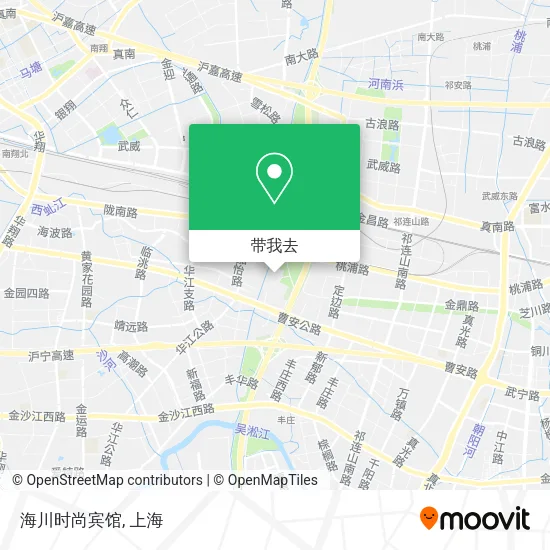 海川时尚宾馆地图
