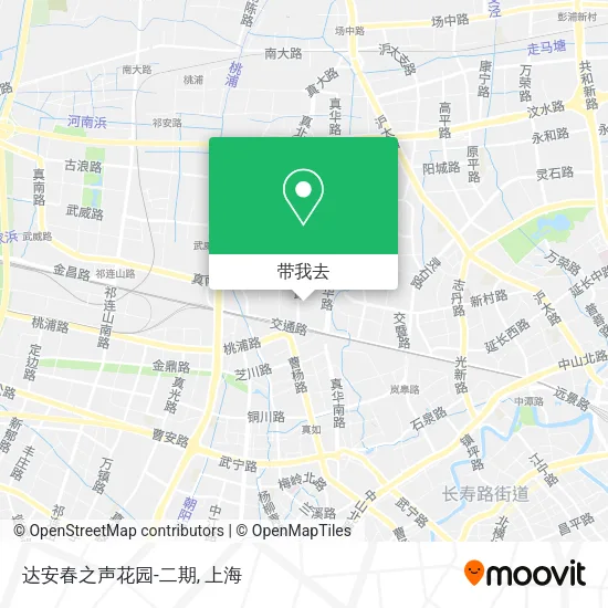 达安春之声花园-二期地图