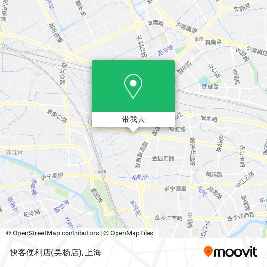 快客便利店(吴杨店)地图