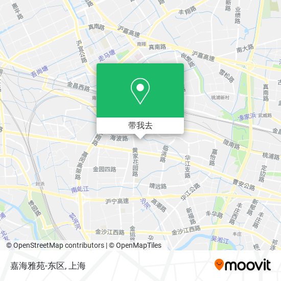 嘉海雅苑-东区地图