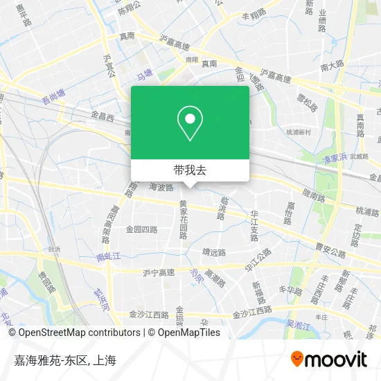 嘉海雅苑-东区地图