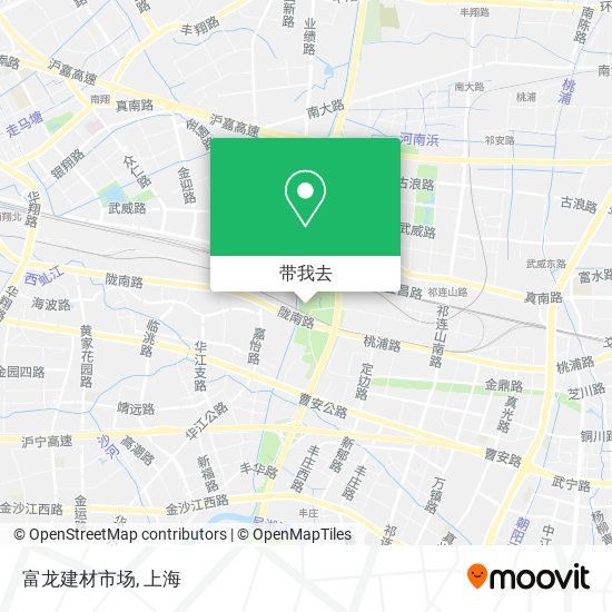 富龙建材市场地图