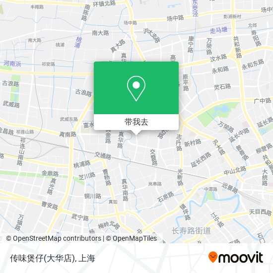 传味煲仔(大华店)地图
