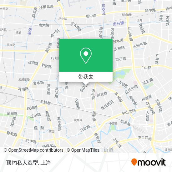 预约私人造型地图