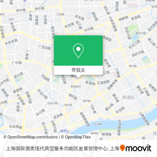 上海国际酒类现代商贸服务功能区发展管理中心地图