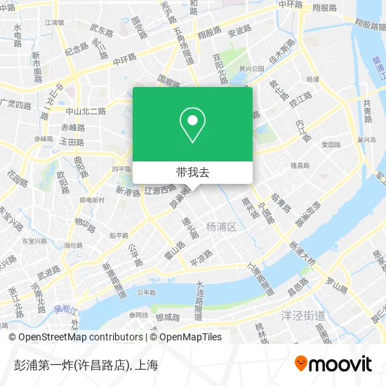 彭浦第一炸(许昌路店)地图