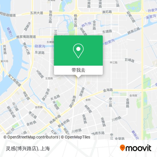 灵感(博兴路店)地图