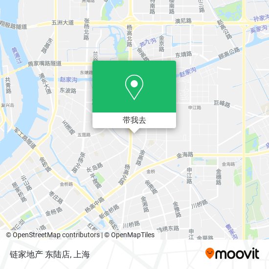 链家地产 东陆店地图