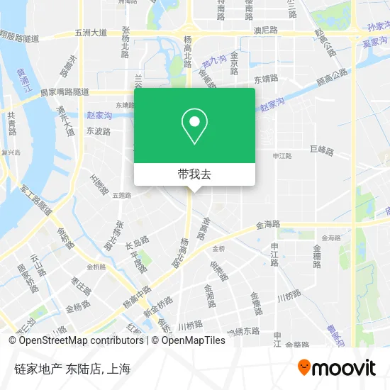链家地产 东陆店地图