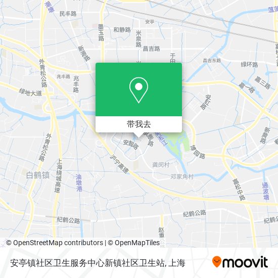 安亭镇社区卫生服务中心新镇社区卫生站地图