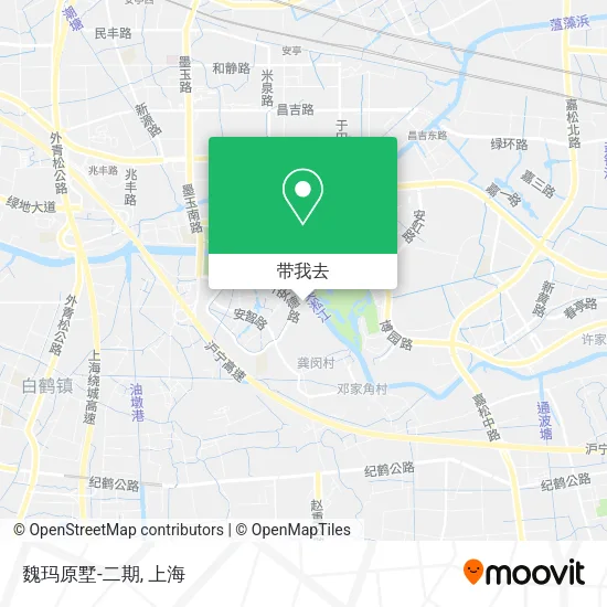 魏玛原墅-二期地图