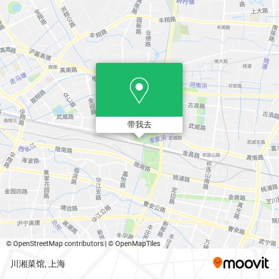 川湘菜馆地图