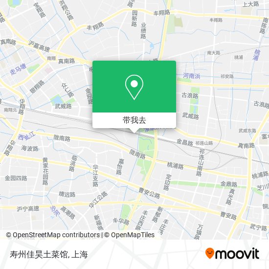 寿州佳昊土菜馆地图