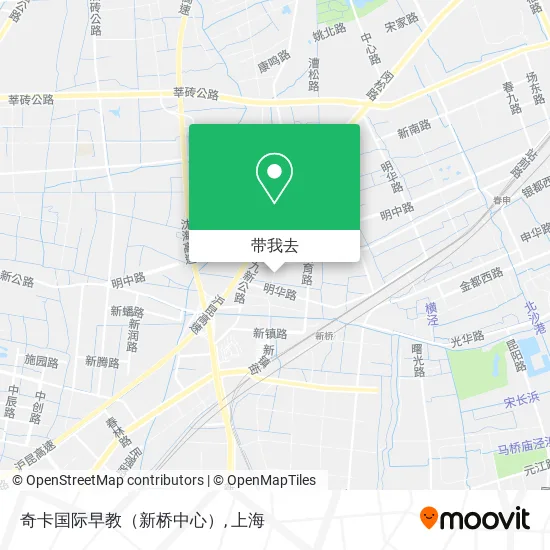 奇卡国际早教（新桥中心）地图