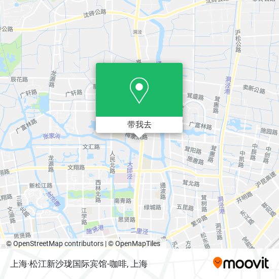 上海·松江新沙珑国际宾馆-咖啡地图