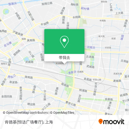 肯德基(恒达广场餐厅)地图