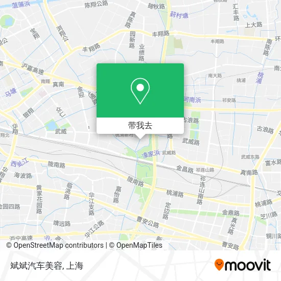 斌斌汽车美容地图