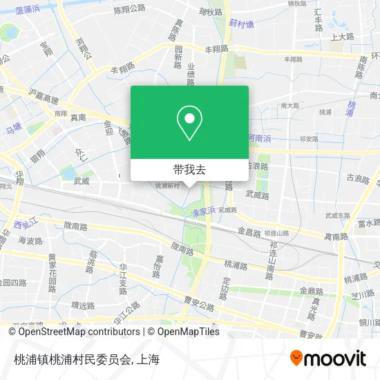 桃浦镇桃浦村民委员会地图