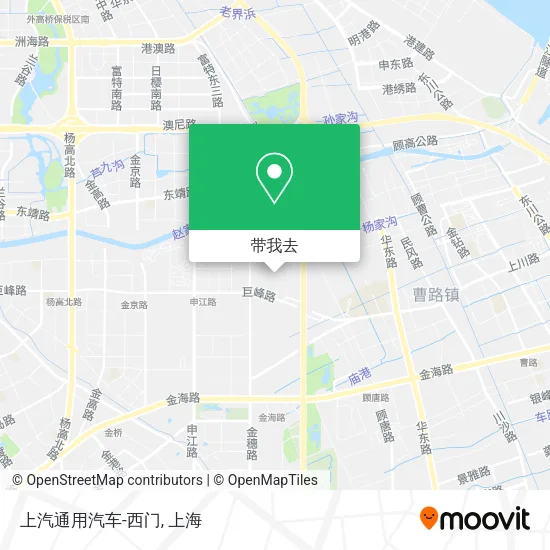 上汽通用汽车-西门地图