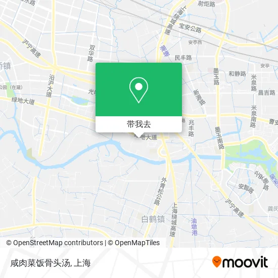 咸肉菜饭骨头汤地图