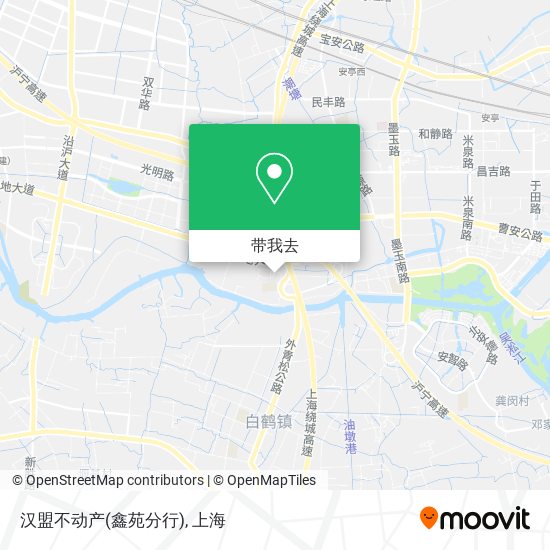 汉盟不动产(鑫苑分行)地图