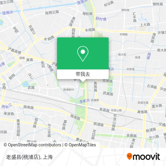 老盛昌(桃浦店)地图