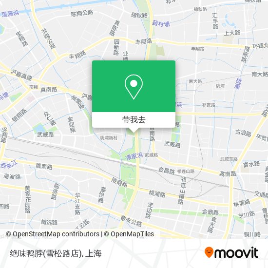 绝味鸭脖(雪松路店)地图