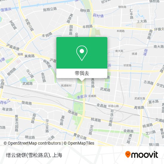 缙云烧饼(雪松路店)地图