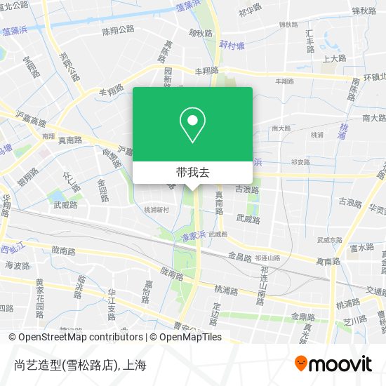 尚艺造型(雪松路店)地图