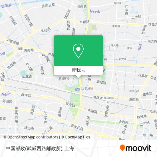 中国邮政(武威西路邮政所)地图