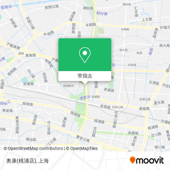 奥康(桃浦店)地图