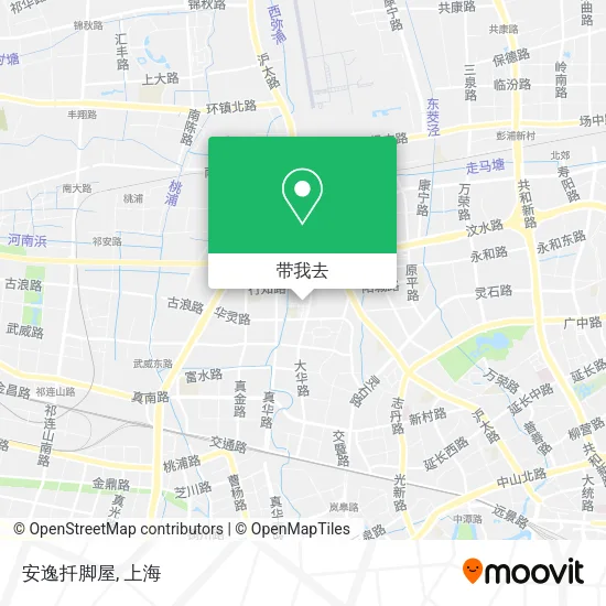 安逸扦脚屋地图