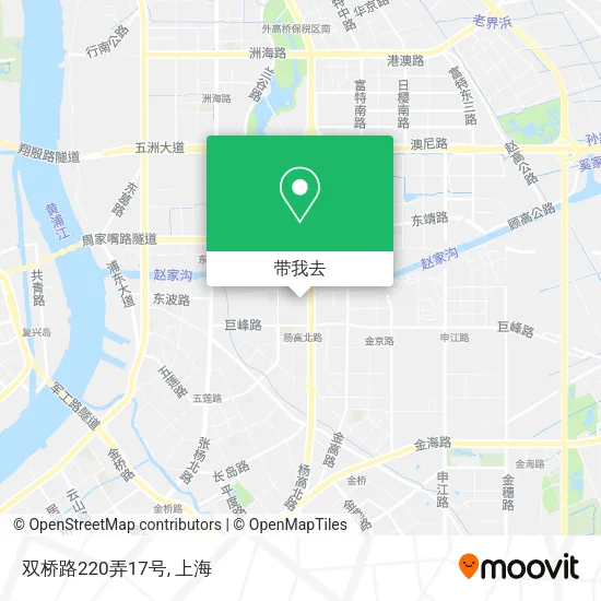 双桥路220弄17号地图