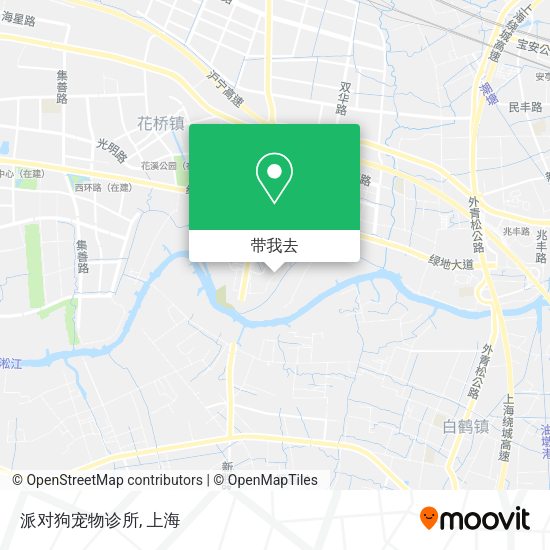 派对狗宠物诊所地图
