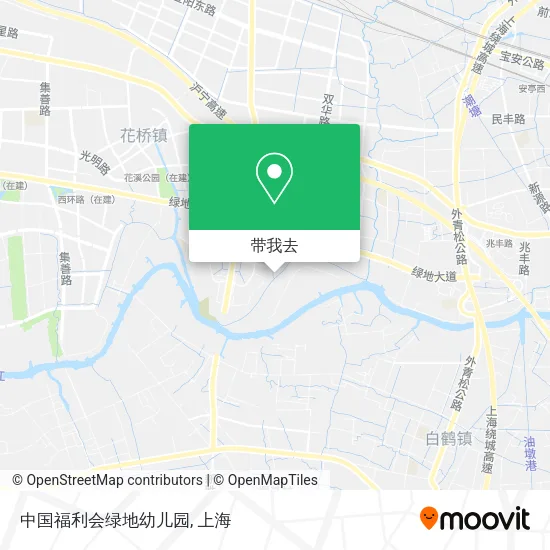 中国福利会绿地幼儿园地图