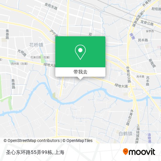 圣心东环路55弄99栋地图