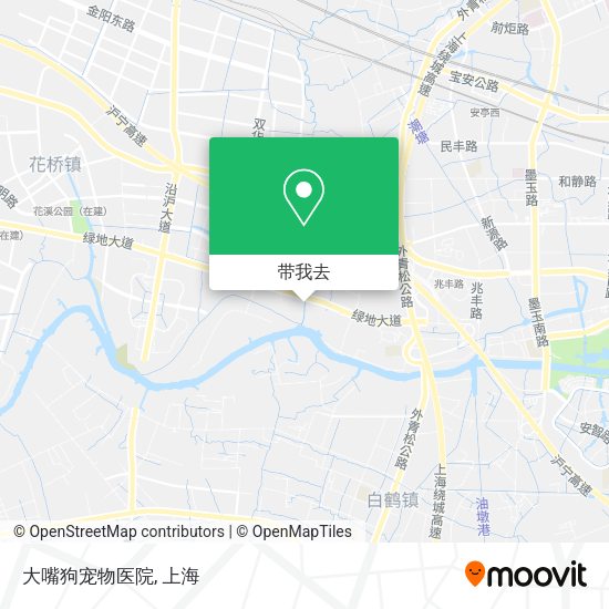 大嘴狗宠物医院地图