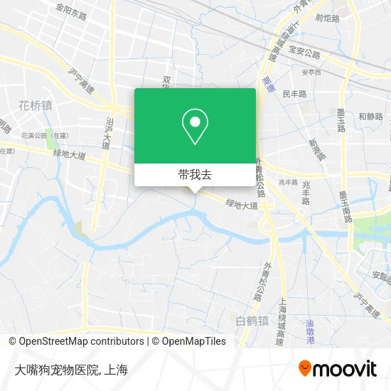 大嘴狗宠物医院地图