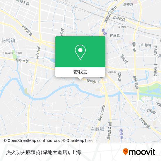 热火功夫麻辣烫(绿地大道店)地图