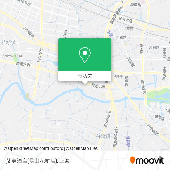 艾美酒店(昆山花桥店)地图