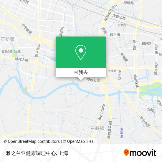 雅之兰亚健康调理中心地图