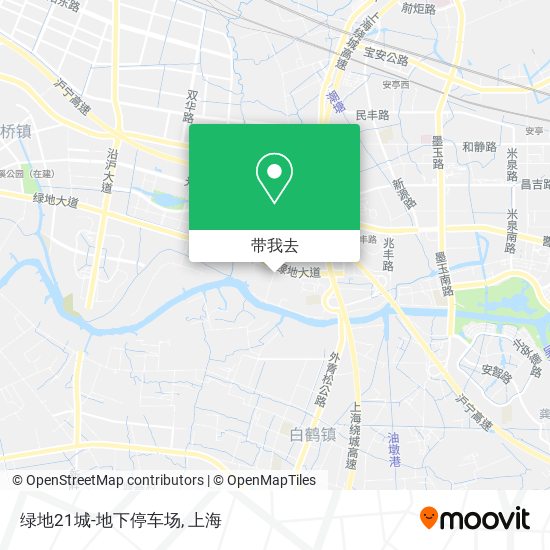 绿地21城-地下停车场地图