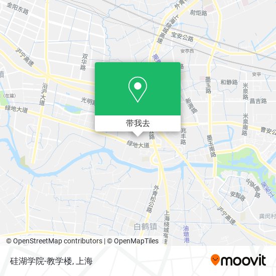 硅湖学院-教学楼地图