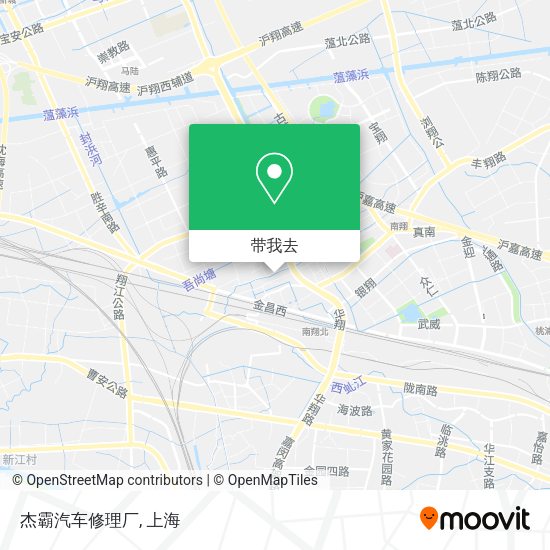 杰霸汽车修理厂地图