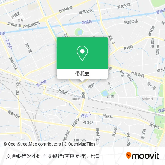 交通银行24小时自助银行(南翔支行)地图