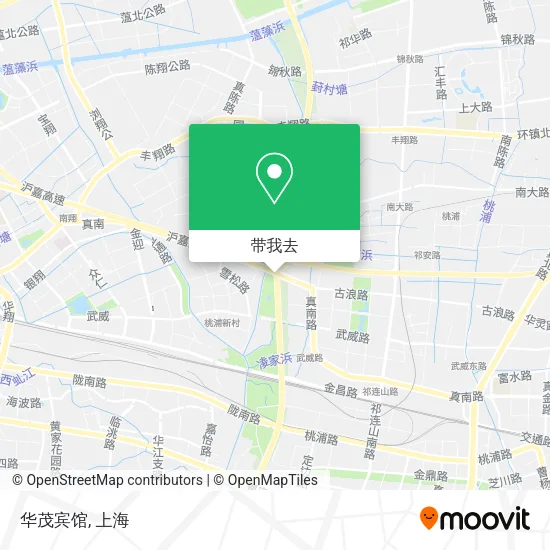 华茂宾馆地图