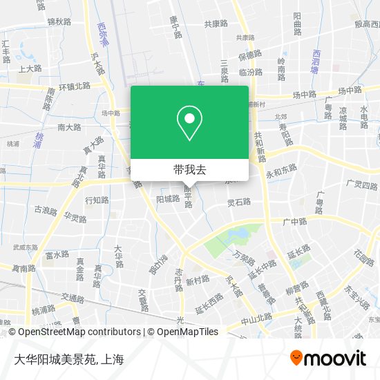 大华阳城美景苑地图