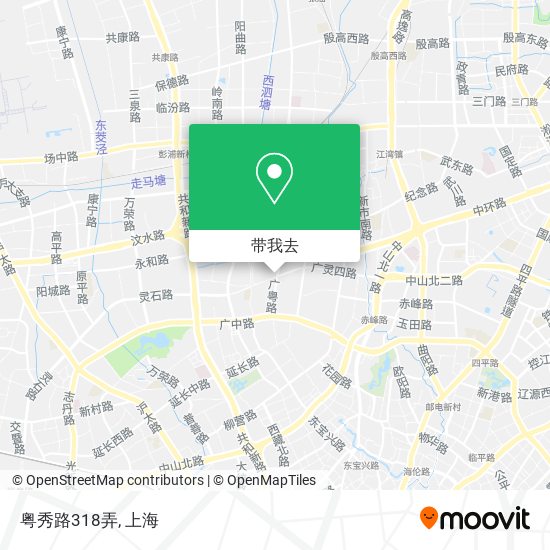 粤秀路318弄地图