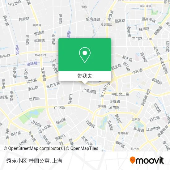 秀苑小区-桂园公寓地图