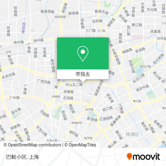 巴毅小区地图